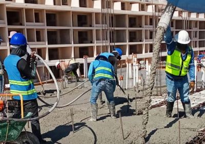 Vaciado e instalación de Concreto Premezclado en Xochimilco